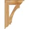 Ekena Millwork Imperial Traditional Rough Sawn Bracket, Western Red Cedar, 6"W x 26"D x 38"H BKT06X26X38IMP01RWR - alternate 4